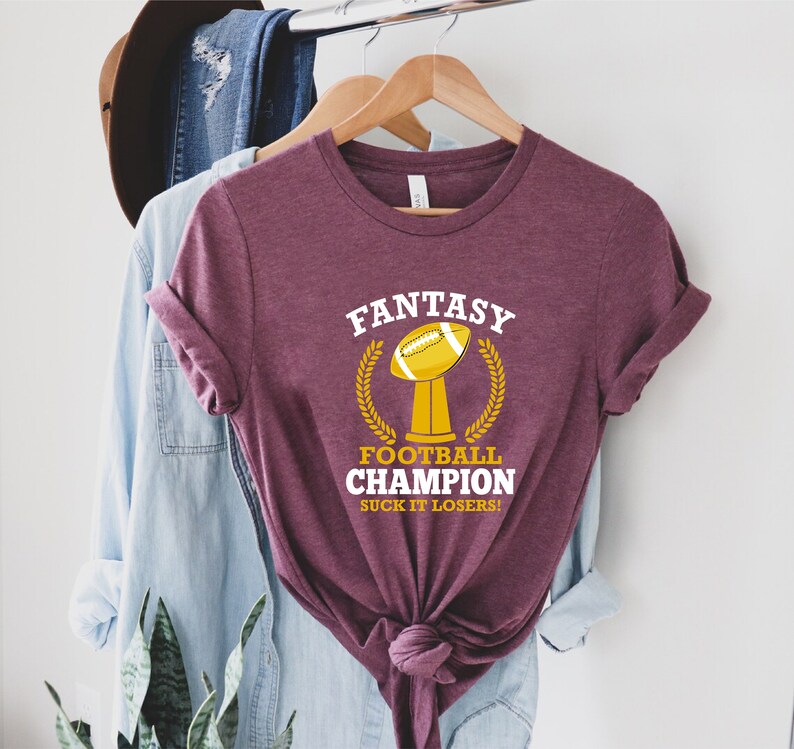 Fantasy Football Champion Funny Shirt, Gift for FFL League Lover, Fantasy Football Draft Party Shirt, Premium Fantasy Football Draft Shirt image 6