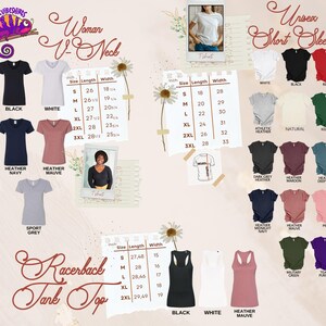a picture of a woman's shirt size guide