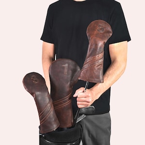 Leather Golf Headcover (Driver) Personalized