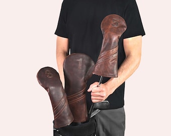 Leather Golf Headcover (5 wood) Personalized
