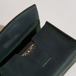 Caja de Tarot de Cuero. Soporte Vintage Hecho a Mano para Herramientas de Adivinación. Regalo Personalizado para Amantes del Tarot. Bolsa para Barajas de Tarot. Regalos de Brujería.