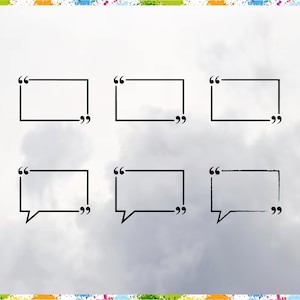 Pole cytatu Svg, Informacje o cytacie Svg, Pole powiedzenia cytatu, Pole mowy Svg, Znak dialogu, Rozmowa o pomyśle, Naklejka dialogowa, Bańka wiadomości, Pliki do cięcia