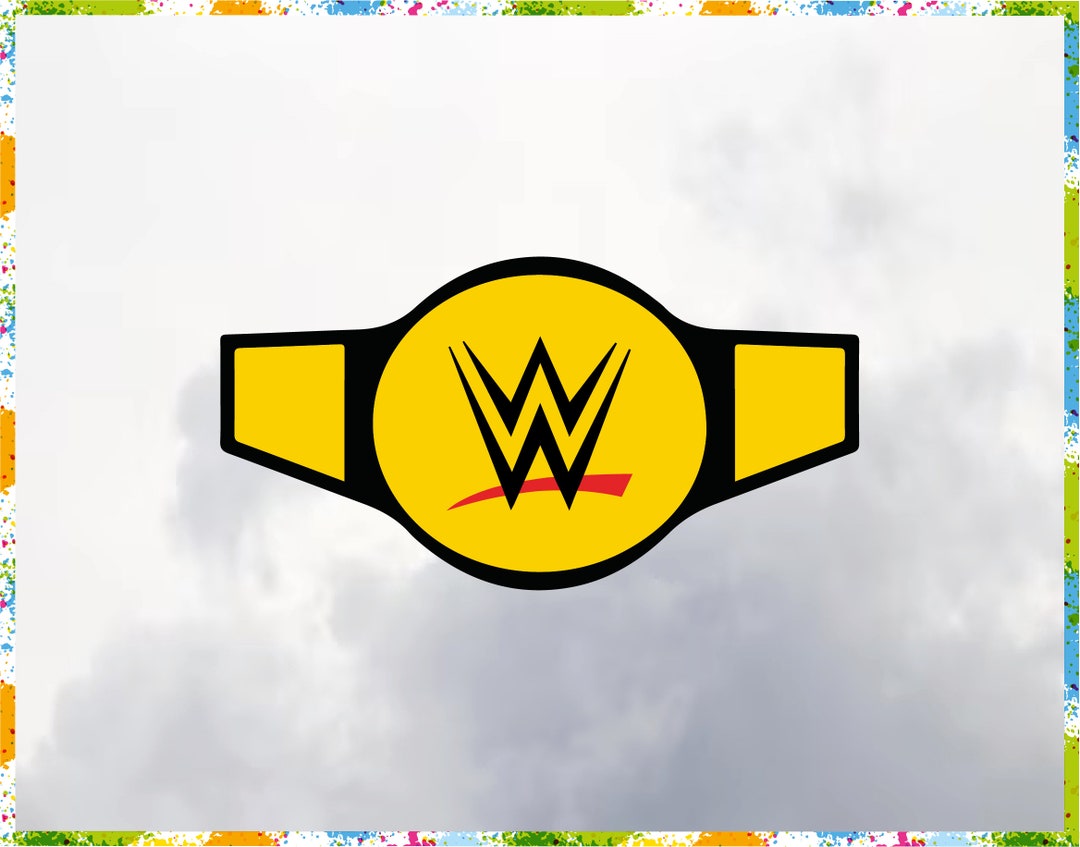 Championship Belt Svg, Winner Gift Svg, Celebration Belt Svg, Golden