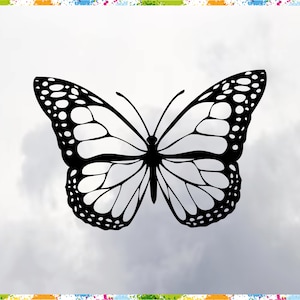 Butterfly Svg, Butterfly Clipart, Butterly Design, Cutting Files, Cricut, Silhouette, Ai, Pdf, Eps, Png, Svg, Dxf Cut File, Clipart