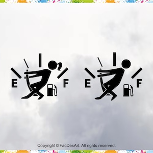 Gas Tank Decal SVG: Boy/Girl Design (Digital Files)