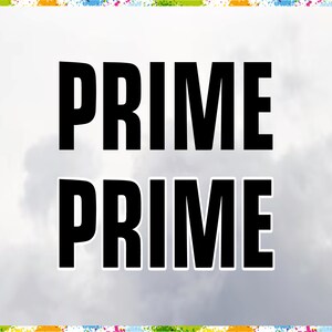 Prime Svg Design: Cut Files for Cricut, Silhouette (Digital Download)