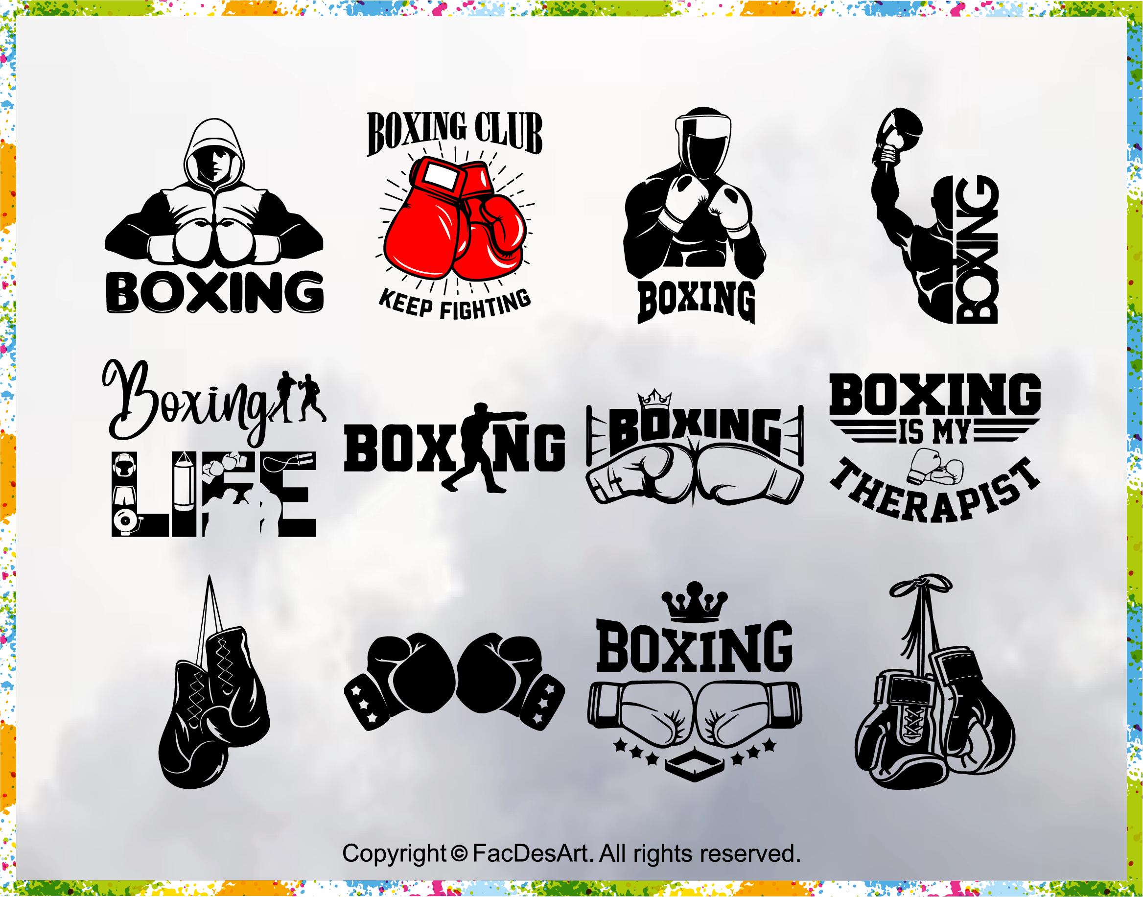 Boxing Logo - Etsy