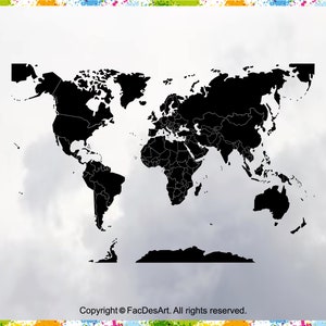 Wereldkaart Svg, World Travel Svg, reizigers Svg, wereldkaart ontwerp, kaart Svg, wereld Clipart, kaart ontwerp Svg, geografie Svg, geografie kaart Svg