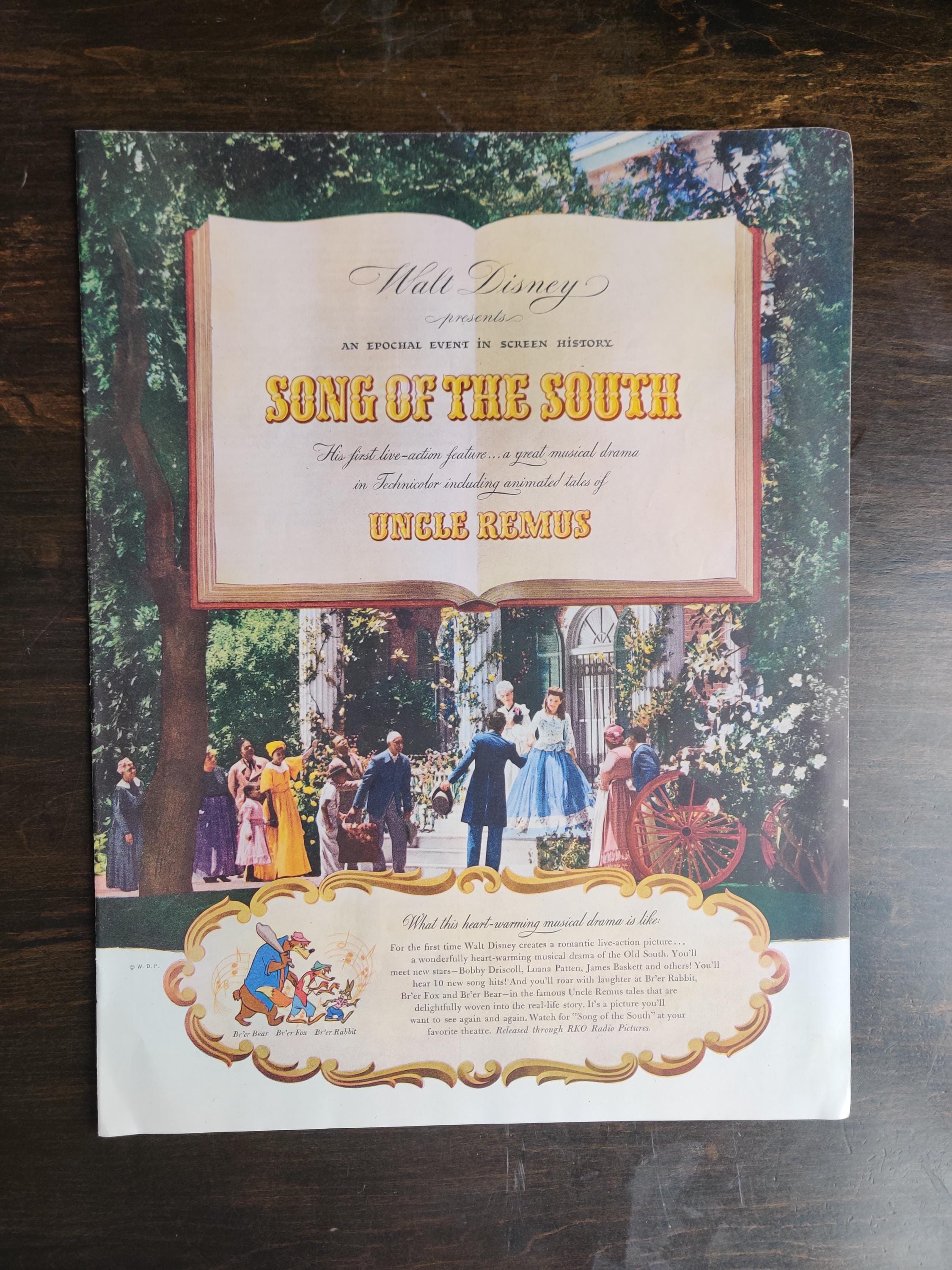 Song of South Dvd - Etsy