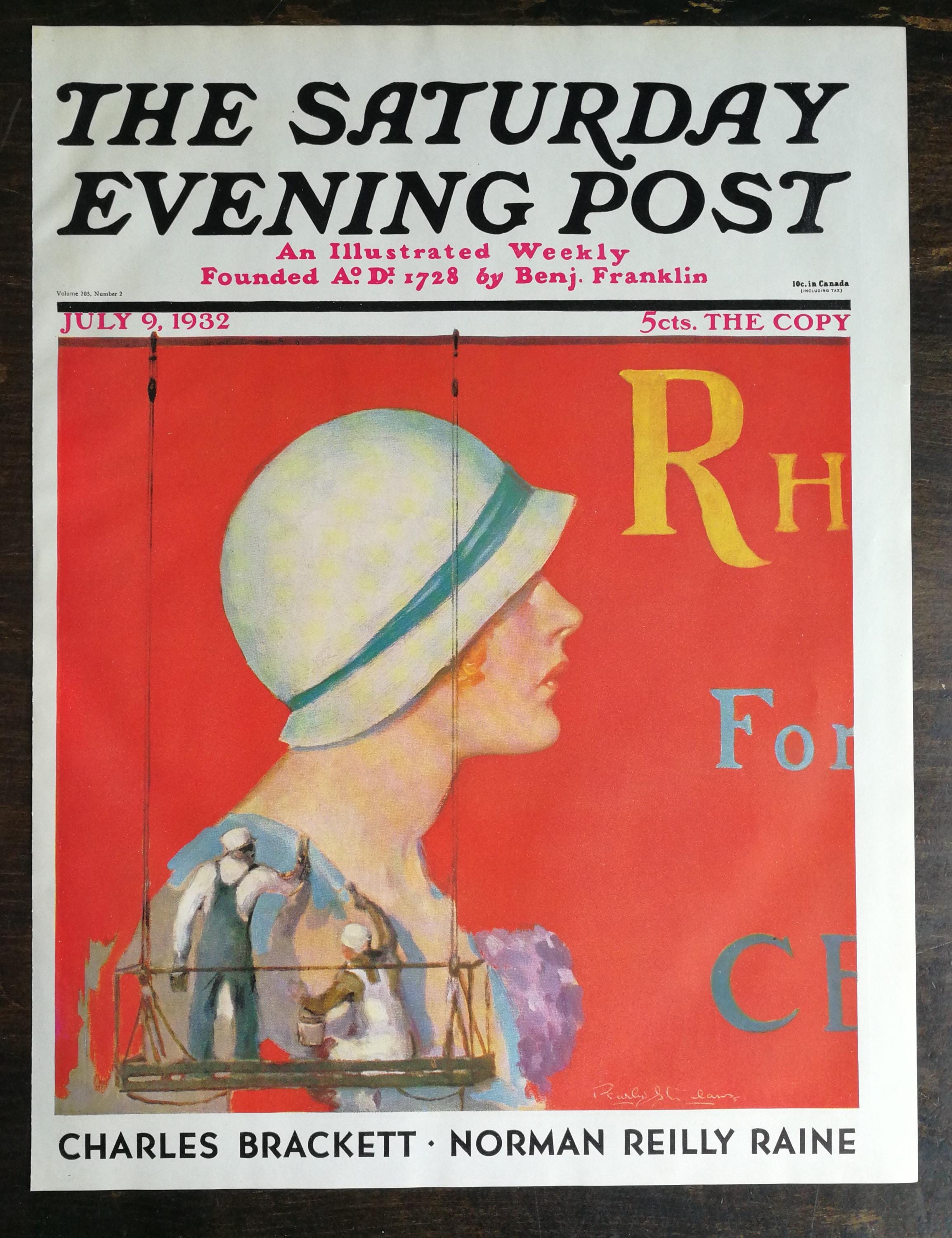 Saturday Evening Post 1932 Magazine - Etsy