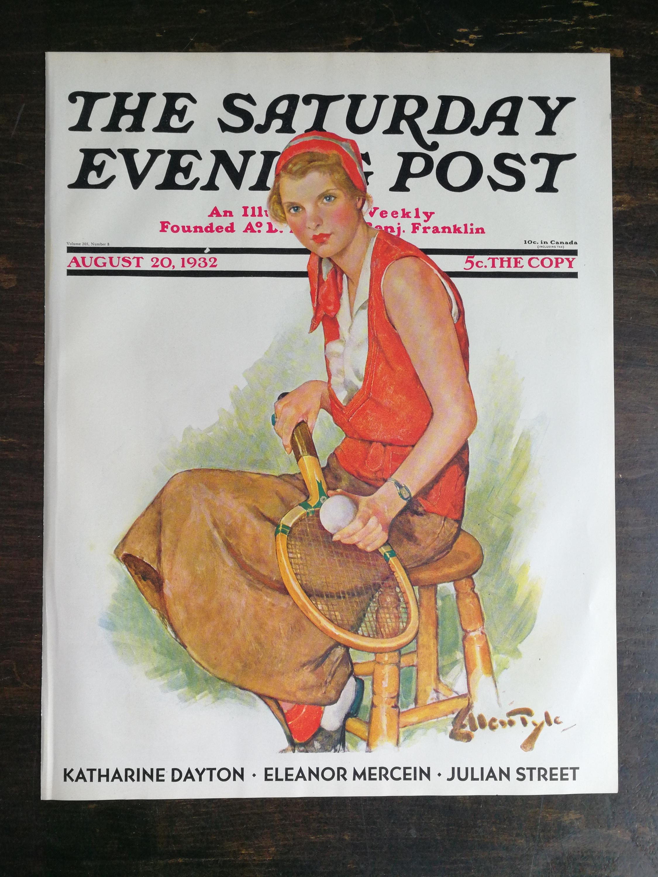Saturday Evening Post 1932 Magazine - Etsy