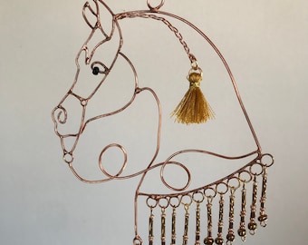 Arabian Horse Wire Ornament
