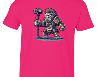 Toddler T-Shirt (Warrior Gorilla)