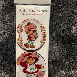 Strawberry Shortcake Car Coaster-Set of 2