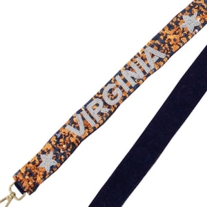 Beaded purse straps, custom beaded straps, beaded coin purse, college purse straps, beaded straps, purse straps , custom straps, Licensed