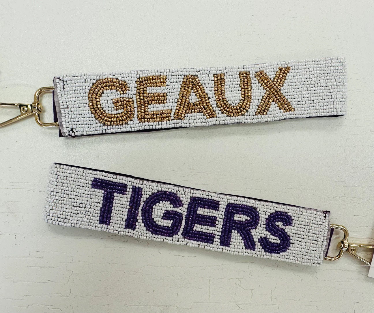 Beaded Purse Strap, Gameday Purse Strap, College Purse Strap, Stadium