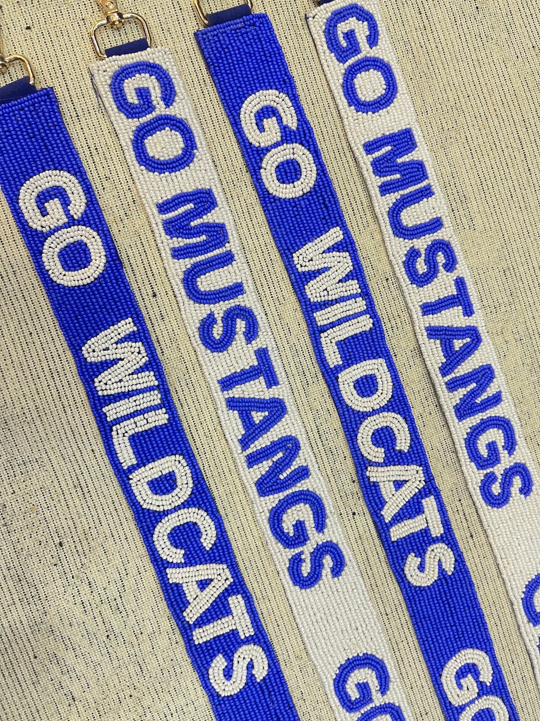 Gameday Purse Straps Beaded Strap College Purse Strapgame Etsy