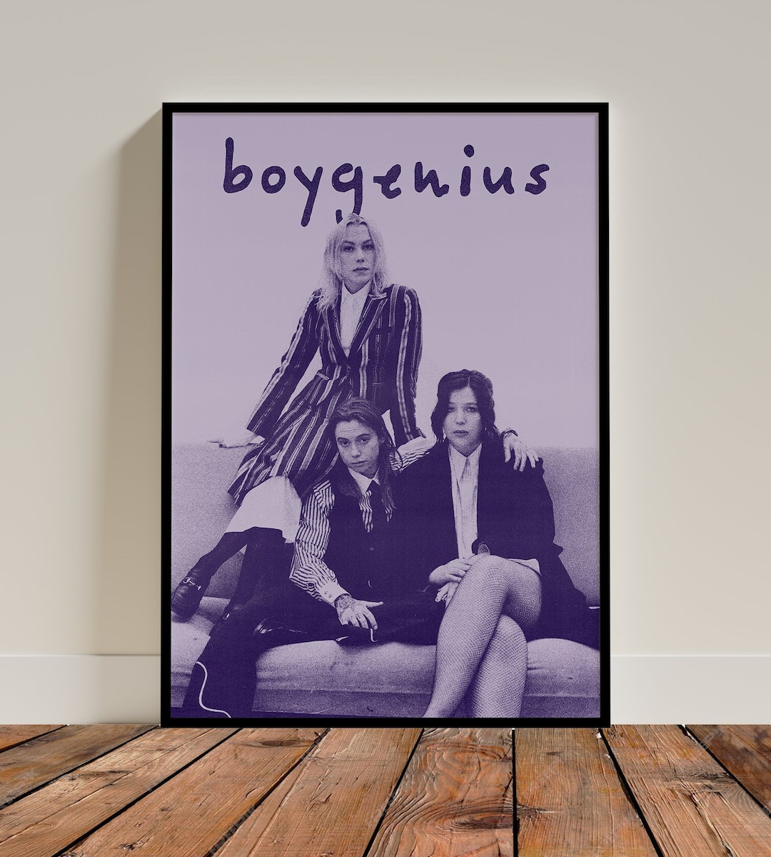 Boygenius Poster Etsy UK