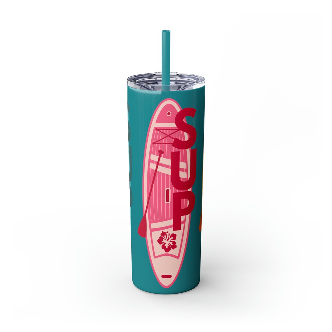 SUP Tumbler With Straw and Lid - Hot or Cold Beverages - 20 Oz - 4 ...