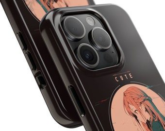Funda para teléfono Asuna Yuuki / Diseño de anime relajante para iPhone y Samsung / Elegante funda SAO