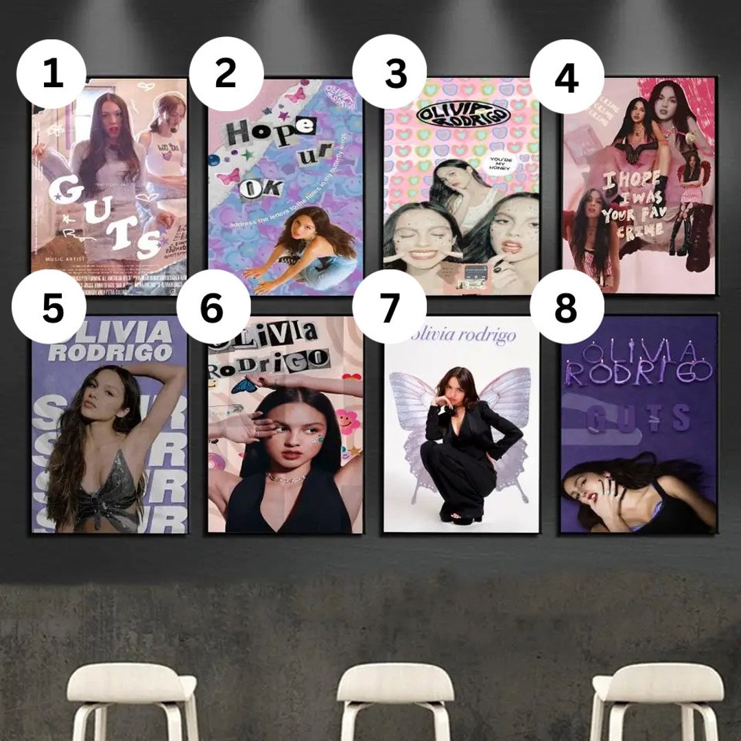 Olivia Rodrigo Posters - Etsy