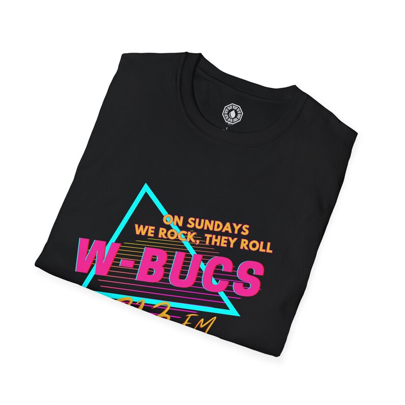 W BUCS 81 3 Radio Tampa Bay s Game Day Radio Station T shirt For Fans w-bucs-81-3-radio-tampa-bay-s-game-day-radio-station-t-shirt-for-fans