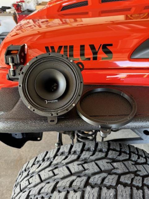 Kicker Jeep Wrangler KS-Series 4x6-Inch Coaxial Speakers 51KSC4604 (86-06 Jeep Wrangler YJ & TJ) - Free Shipping