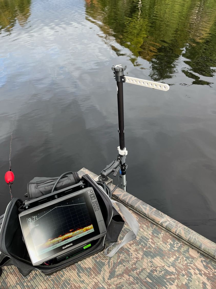 Transducer Pole System Our boatducer Model for the Garmin/lowrance