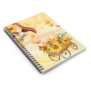 Positivity Affirmation Spiral Notebook