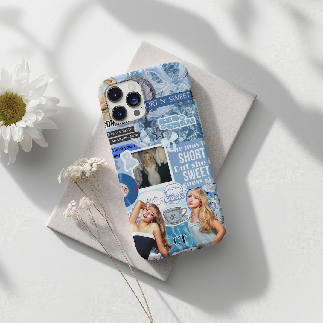Sabrina Carpenter Phone Case, Sabrina Carpenter Collage Cover for
