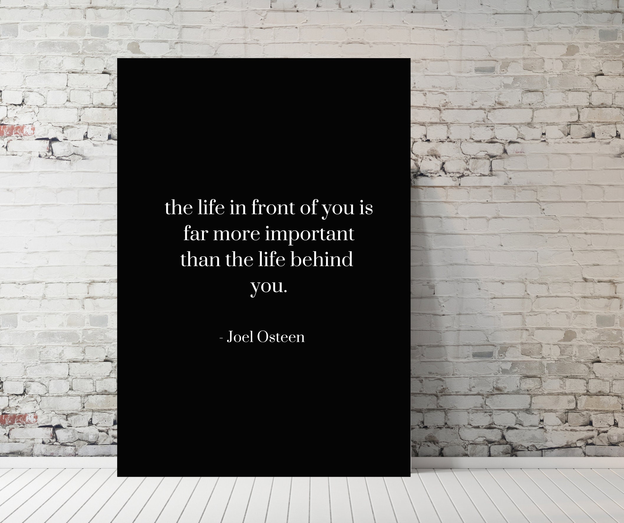 Inspirational Printable Black and White Quotes Wall Art Etsy