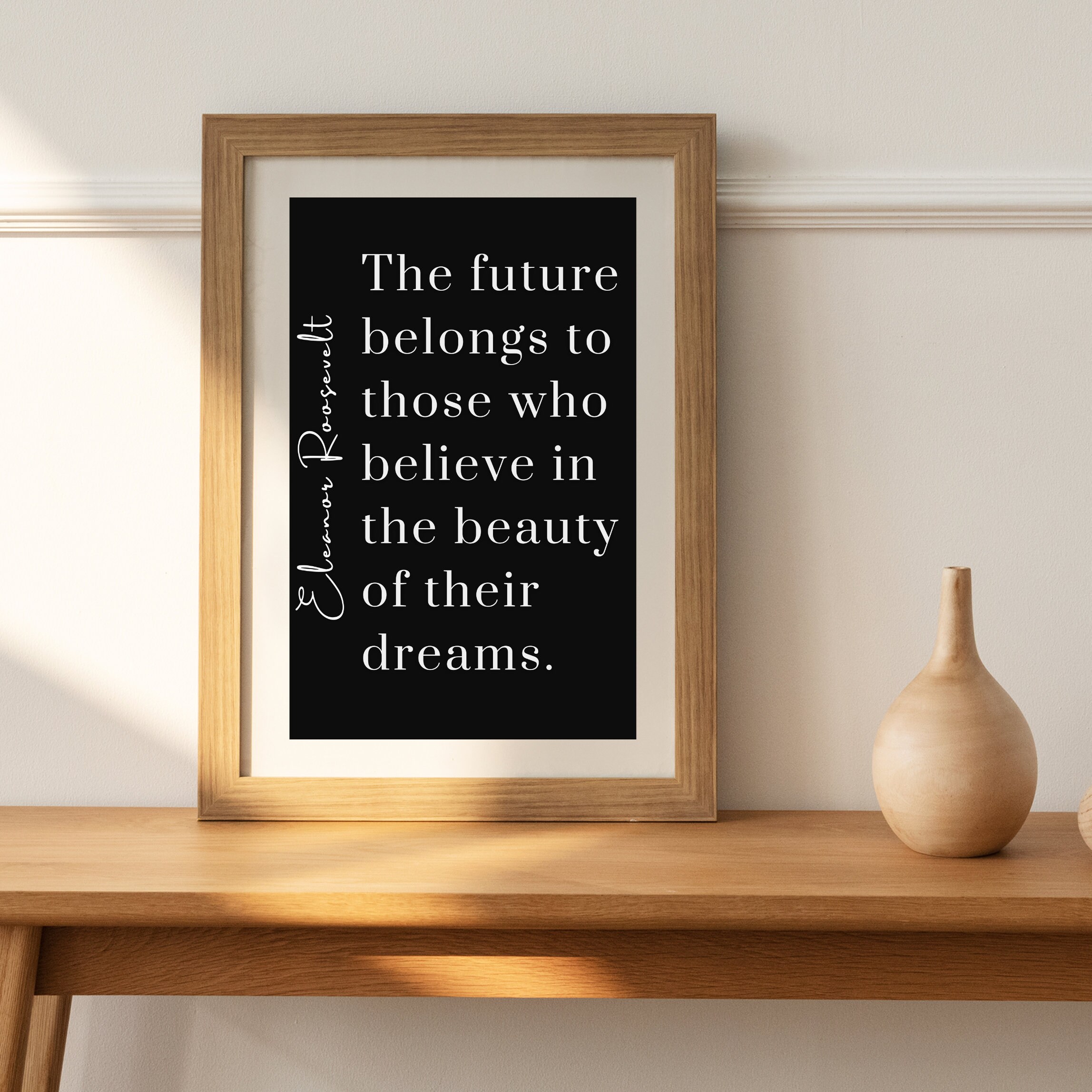 Black and White Inspirational Printable Wall Art | Minimalist Decor ...