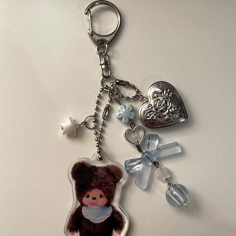 Monchhichi Keychain - Etsy