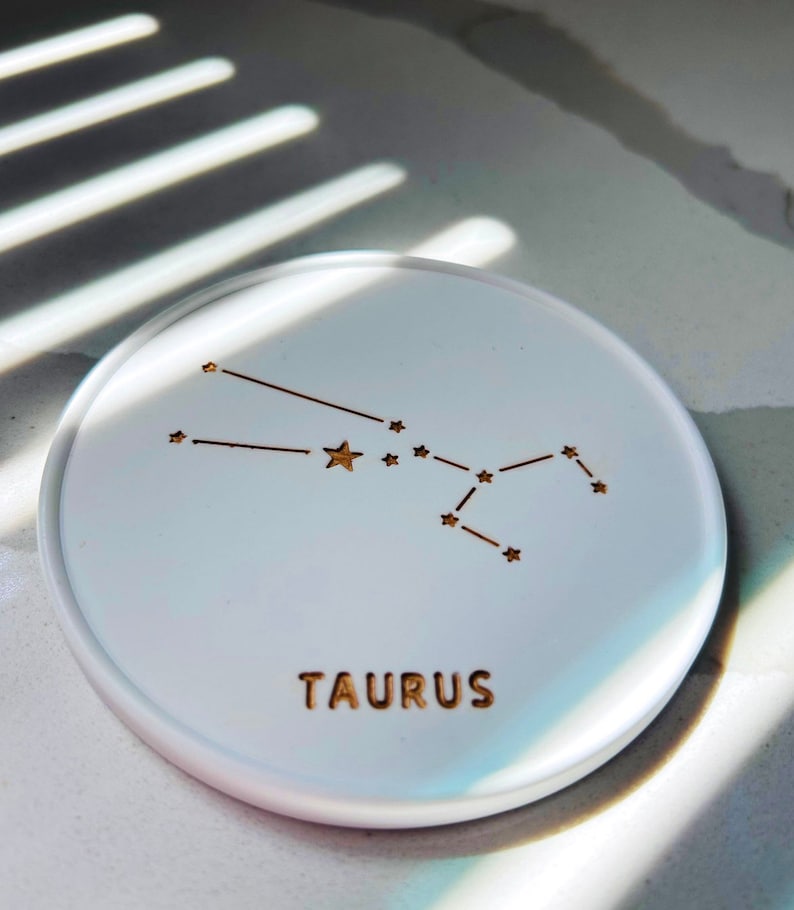 star-constellation-zodiac-sign-coaster-vintage-decor-home-decor