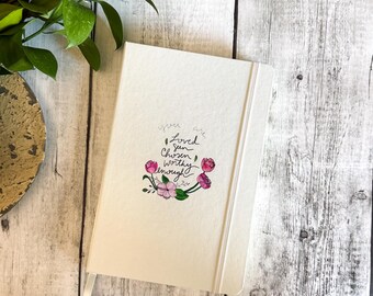 Bijbelse bevestigingen, identiteit in Christus, gebonden notitieboek met harde kaft
