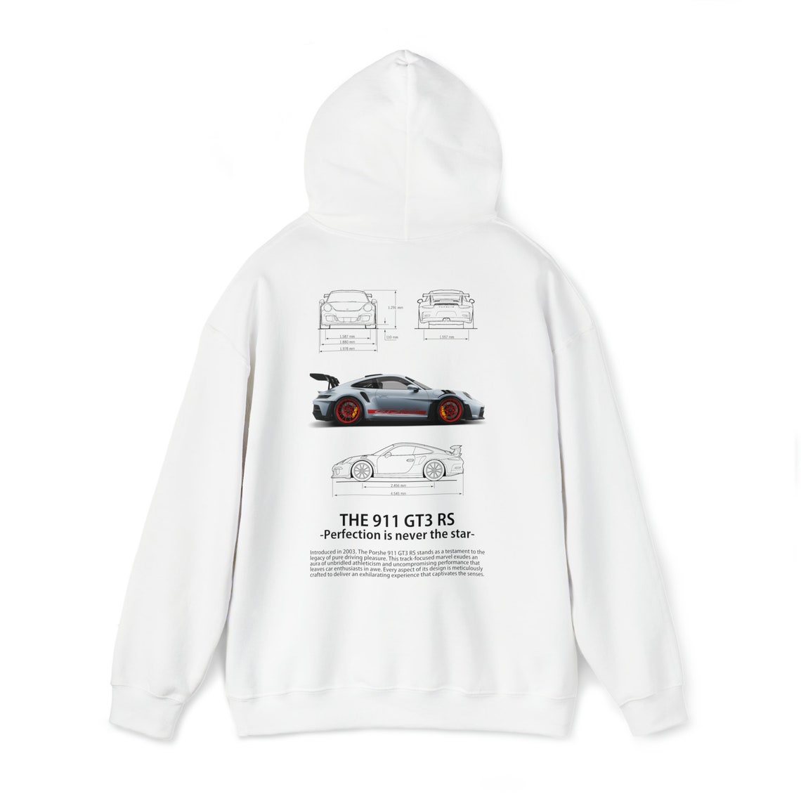 Porsche 911 GT3 RS Unisex Hoodie Etsy Canada