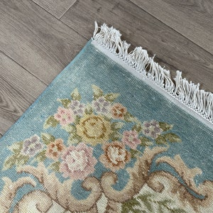 8x11 One Of a Kind Teal Beige Purple Brown Persian Rug, 8x11 Vintage Area Rug, 8x11 Oriental Livingroom Area Rug, Home Decor, 7.9x11.1 Ft