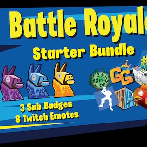 Battle Royale Twitch Emote Starter Pack