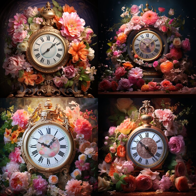 Beautiful Digital Art for Bedrooms and Family Rooms Bouquet in Vase