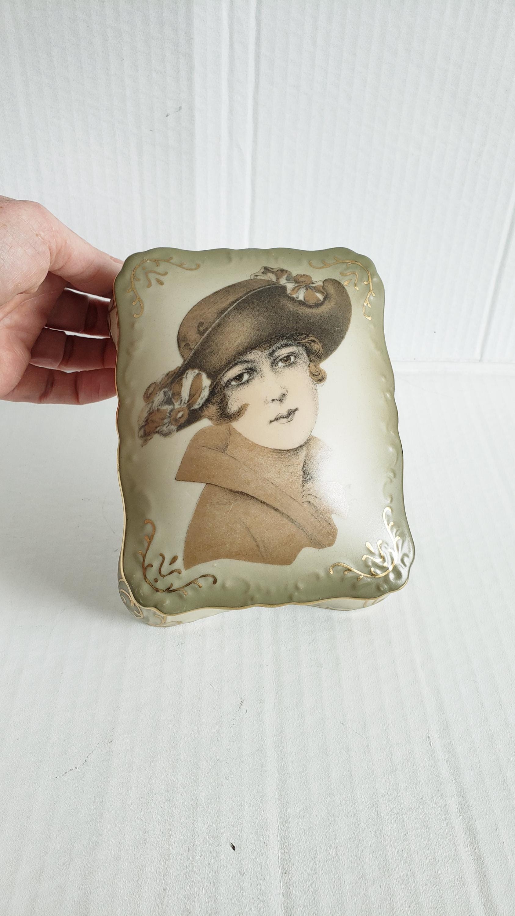 Vintage Hat Box 1920 - Etsy