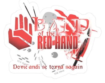 Adesivo in vinile Band of the Red Hand