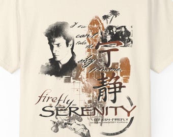 Firefly Serenity Vintage Style T-shirt, Unisex Graphic Tee