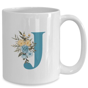 J mug, mugs, gift idea, coffee