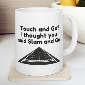 Funny Pilot Mug Gift, Gift for Him, Gift for Her, Gift for Certified Flight Instructor, Gift for Student Pilot, Coffee Tea FBO Flight School