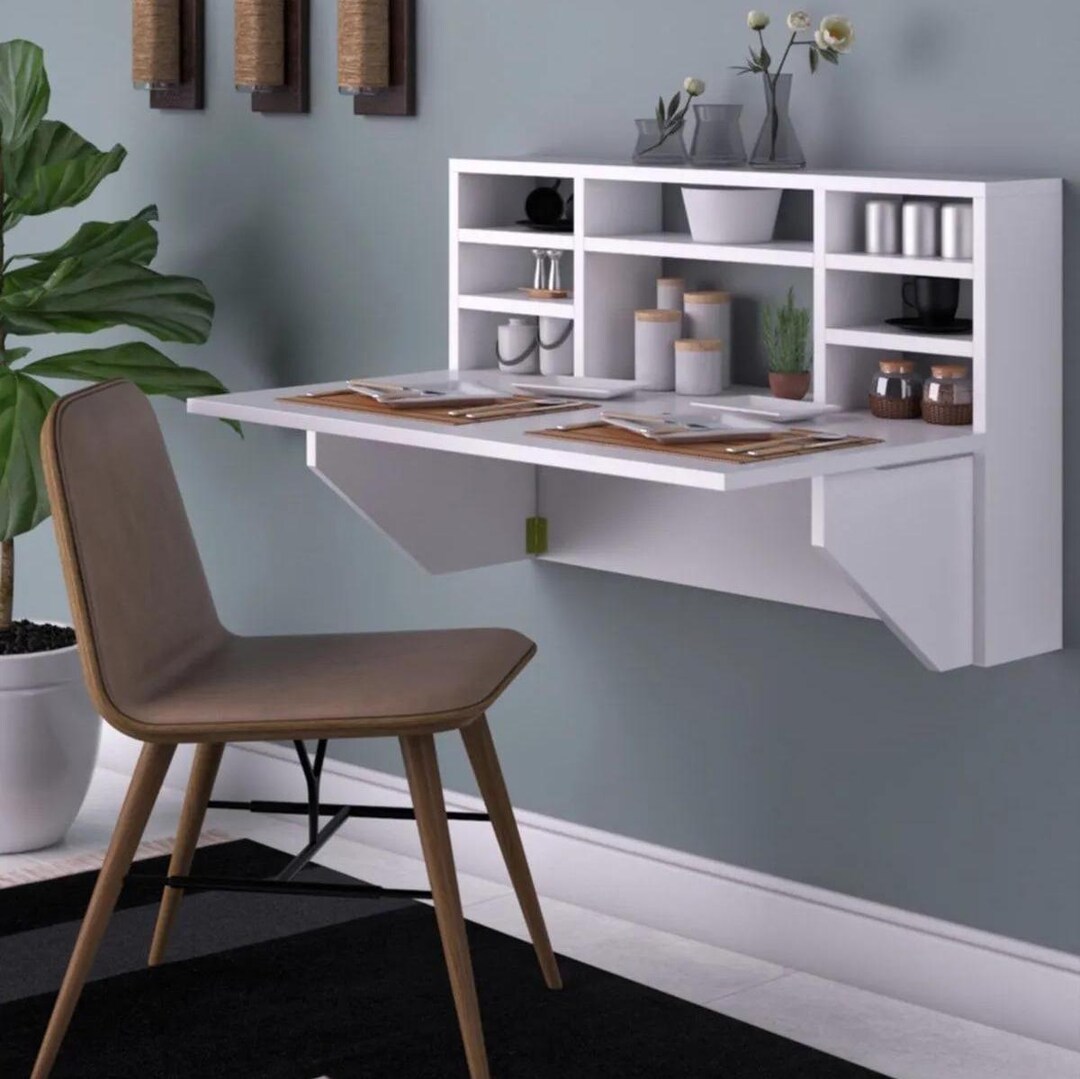 Practical Folding Portable Folding Breaking Table With Shelves - Etsy