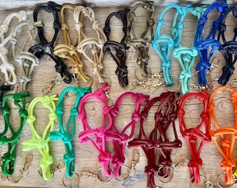 Horse Halter Key Chains - Assorted colors - Gift items