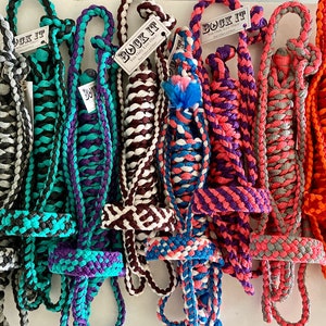 Mulebandsgrimmor med koppel! Flerfärgade - 2-tonig, 3-tonig, 4-tonig - Beställningsvara - Alla storlekar