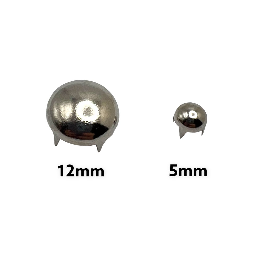 Atyhao 10pcs Piedi chiodo chiodo, Testa Piatta in Ottone Cono chiodo Rivetto Borsa Piedi Chiodi Chiodi a Vite prigionieri Borsa Borsa Bagagli Piatto