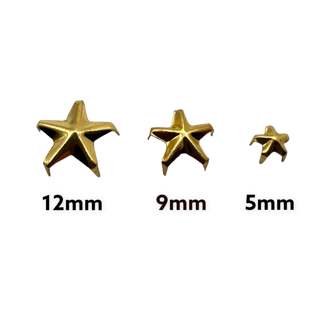 10 Piedini Per Borse In Ottone Massiccio 12 Mm - Rivetti A Chiodo Per Pelletteria Fai Da Te, Borse, Valigie E Jeans - Artigianato In Pelle