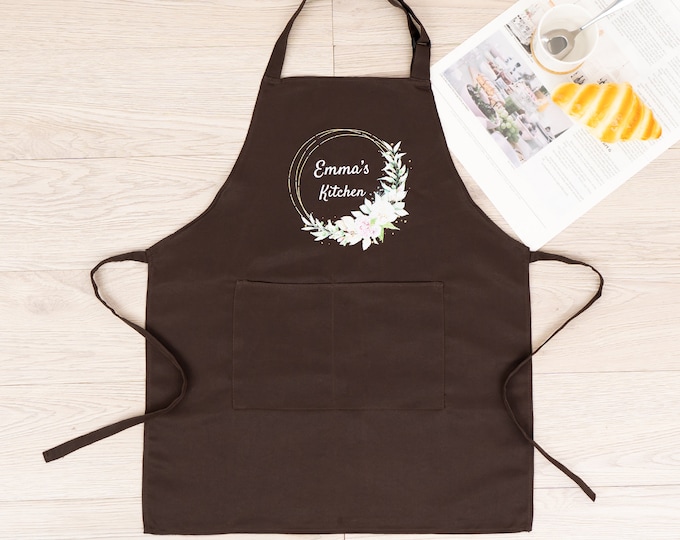 Customized Apron, Baking Apron, Baker Gift, Personalized Gift, Funny Apron For Boys and Girls, Cute Apron, Printed Apron, Cookie Baker Gift